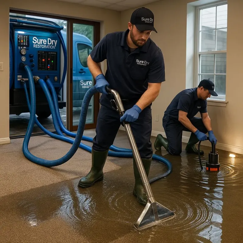 Water Extraction and Removal process in West Park, FL